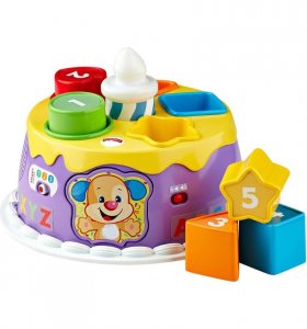 Развивающие игрушки для малышей Fisher Price Mattel Fisher-Price DYY06 Фишер Прайс Торт с волшебными огоньками