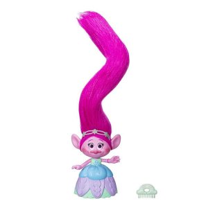 Игрушка Hasbro Hasbro Trolls C1305 Тролли Поппи с супер длинными поднимающимися волосами