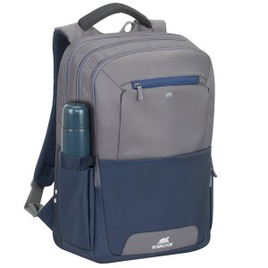 Рюкзак для ноутбука RIVA case 7777 17.3" Blue/Grey