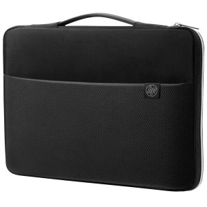 Папка для ноутбука до 15" HP Carry Sleeve 15" чёрный/серебристый (3XD36AA)