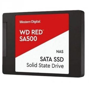 Твердотельный накопитель Western Digital SA500 SATA III 2.5" Red 2000 ГБ (WDS200T1R0A)