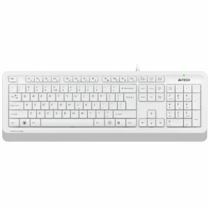 Клавиатура A4Tech Fstyler FK10 белый/серый (FK10 WHITE)