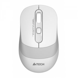 Мышь беспроводная A4Tech Fstyler FG10 черный/серый (FG10 WHITE)