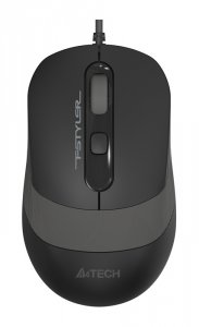 Мышь проводная A4Tech Fstyler FM10 чёрный/серый (FM10 GREY)