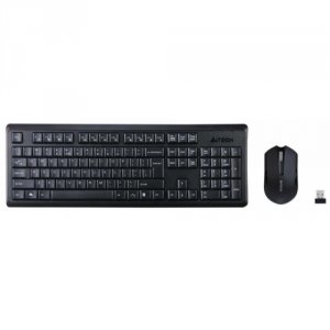 Комплекты (Клавиатура+Мышь) A4Tech V-Track 4200N чёрный (4200N(GR-92+G3-200N)--3702IC)