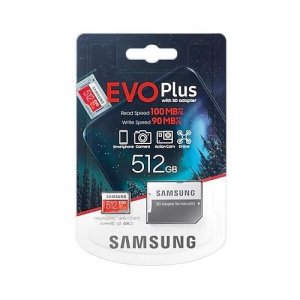 Карта памяти Samsung microSDXC 512Gb EVO Plus (MB-MC512HA/RU)