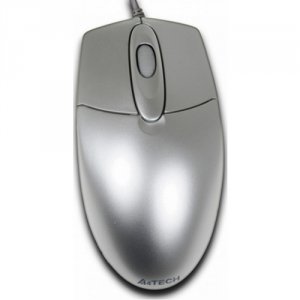 Мышь проводная A4Tech OP-720 3D серебристый (OP-720 USB (SILVER))