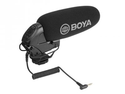 Микрофон Boya BY-BM3032, направленный, моно, 3.5 мм (1628)