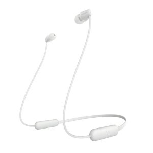 Наушники Sony Bluetooth-гарнитура Sony WI-C200 (белая) (WIC200W.E)