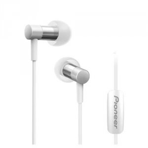 Проводные наушники Pioneer SE-CH3T белый/серебристый (SE-CH3T-S)