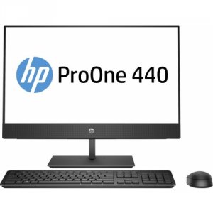Моноблоки HP ProOne 440 G5 Intel Core i7 9700T / 8 / 1000 / Intel UHD Graphics 630 / Free DOS чёрный (7EM68EA)