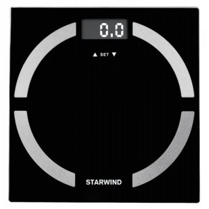 Весы напольные Starwind SSP6051 чёрный
