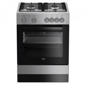 Газовая плита Beko FSG 62110 DSCS серебристый/черный (FSG62110DSCS)