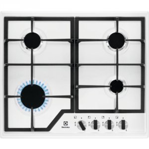 Встраиваемая газовая панель Electrolux GPE263MW газовая панель белый