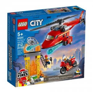 Конструкторы Lego Спасательный пожарный вертолет (60281)