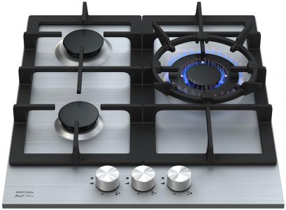 Встраиваемая газовая панель Kronasteel Tordo 45 ix (00026351)