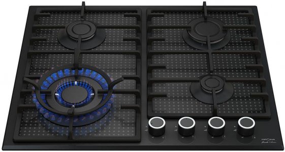 Встраиваемая газовая панель Kronasteel Ardore 60 bl (00026318)