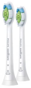 Аксессуары для зубных щеток Philips Sonicare HX6062/10 W2 Optimal White, для осветления зубной эмали, 2 шт