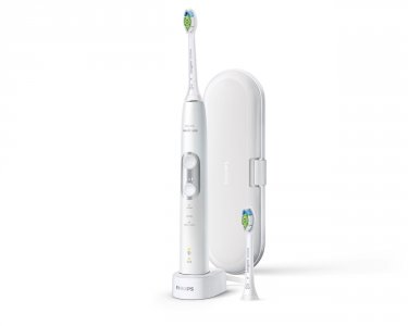 Электрическая зубная щетка Philips Sonicare Protective Clean HX6877/29, c дорожным футляром и двумя насадками
