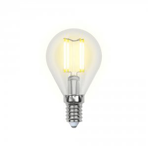 Лампа светодиодная Uniel Led-g45-6w/ww/e14/cl (UL-00002201)