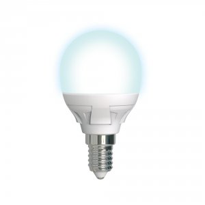 Лампа светодиодная Uniel Led-g45 7w/nw/e14/fr (UL-00002417)