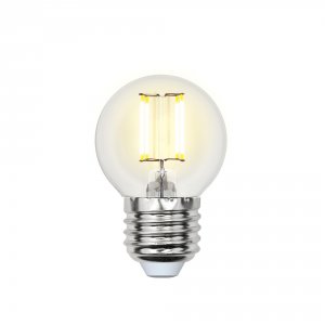 Лампа светодиодная Uniel Led-g45-6w/nw/e27/cl (UL-00002208)