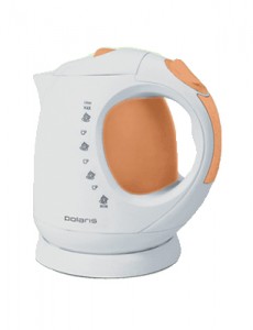 Электрический чайник Polaris PWK2013C (белый/оранж)
