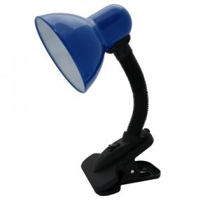 Лампа настольная Uniel TLI-206 E27 60W Синий (02462)