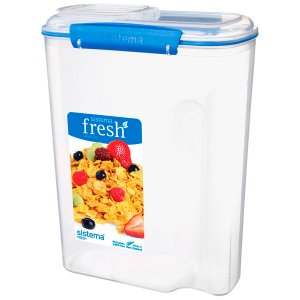 Контейнер для сыпучих продуктов Sistema Cereal Fresh, 4,2 л Marine Blue (921450)