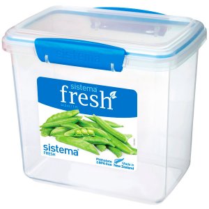 Контейнер для продуктов Sistema Rectangle Fresh, 1,9 л Marine Blue (921680)