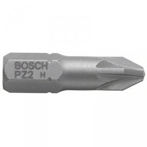 Бита Bosch Pz2 25мм (2607001561) 100 БИТ 25ММ pz2 x h