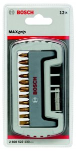 Наборы бит и сверл Bosch Max Grip 2608522133