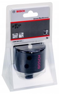 Коронка алмазная Bosch Ф67х39мм power change diamond for hard ceramics (2608580316)