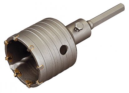 Коронка Зубр Ф80мм hex (2917-80)