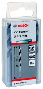 Сверло по металлу Bosch Ф4.2х43мм (2608577210)