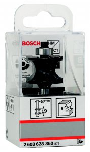 Фреза Bosch Ф6мм s8мм i19мм (2608628360)