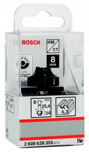 Фреза Bosch Ф6.3мм s8мм i14мм (2608628355)