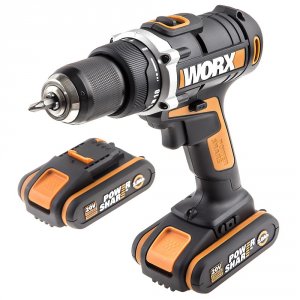 Дрель аккумуляторная Worx WX183.1 2 АКБ ЗУ