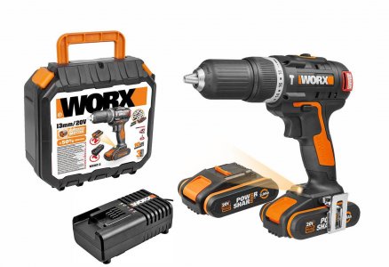 Дрель аккумуляторная Worx Wx367.3 (WX367.3)