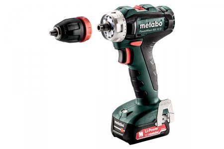 Электроинструмент Metabo PowerMaxx BS 12 Q 2.0Ач х2 кейс 40 Н·м (601037500)