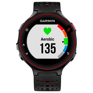 Спортивные часы Garmin Forerunner 235 Black/Marsala Red (010-03717-71)