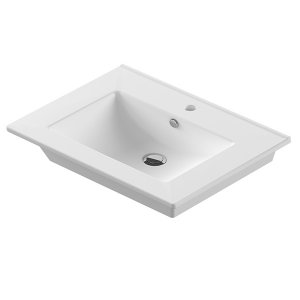 Раковина Sanita LUXE Quadro QDR75SLWB01