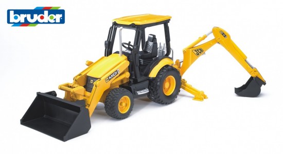 Экскаватор - погрузчик Bruder Экскаватор – погрузчик колёсный JCB MIDI CX 02-427