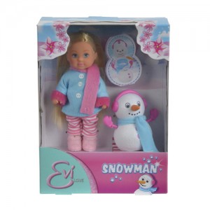 Кукла Simba Еви и снеговик 5732805