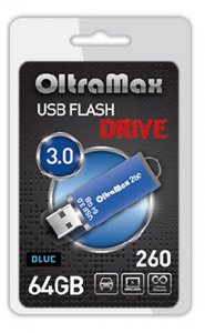 USB Flash Drive OltraMax OM-64GB-260-Blue