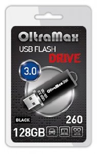 USB Flash Drive OltraMax OM-64GB-260-Black