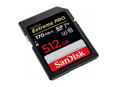 Карта памяти SDXC SanDisk Extreme Pro SDHC 512GB UHS-I U3 V30 (SDSDXXY-512G-GN4IN)