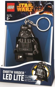 Брелок-фонарик Lego для ключей Star Wars - Darth Vader (Дарт Вейдер) LGL-KE7