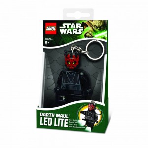 Брелок-фонарик Lego для ключей star wars - darth maul (дарт мол) LGL-KE13