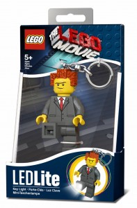 Брелок-фонарик Lego для ключей movie - president business LGL-KE44